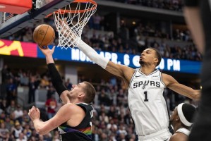 开云体育官网app-NBA-约基奇40+8+13文班34+18+7 掘金加时险胜马刺